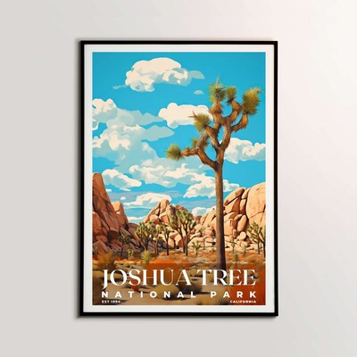 Joshua Tree National Park Poster, Travel Art, Office Poster, Home Decor | S6 - image2